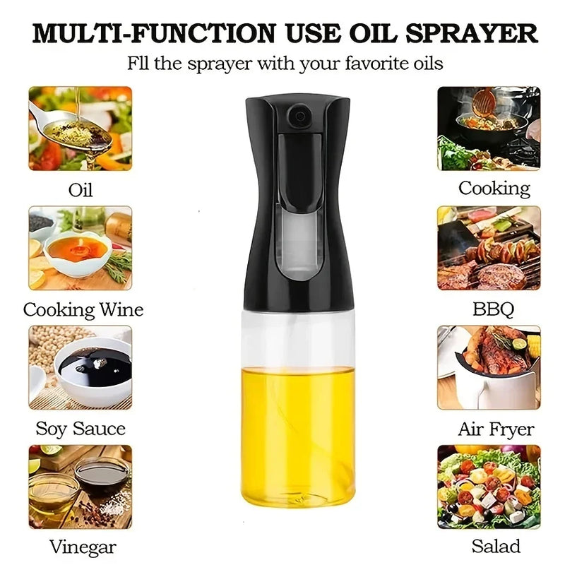 "Spray de Óleo: Sabor e Saúde na Ponta dos Dedos"