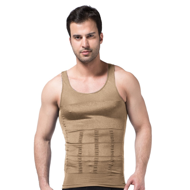 Camiseta Slim de Compressão Modular, Emagrecimento, Espartilho