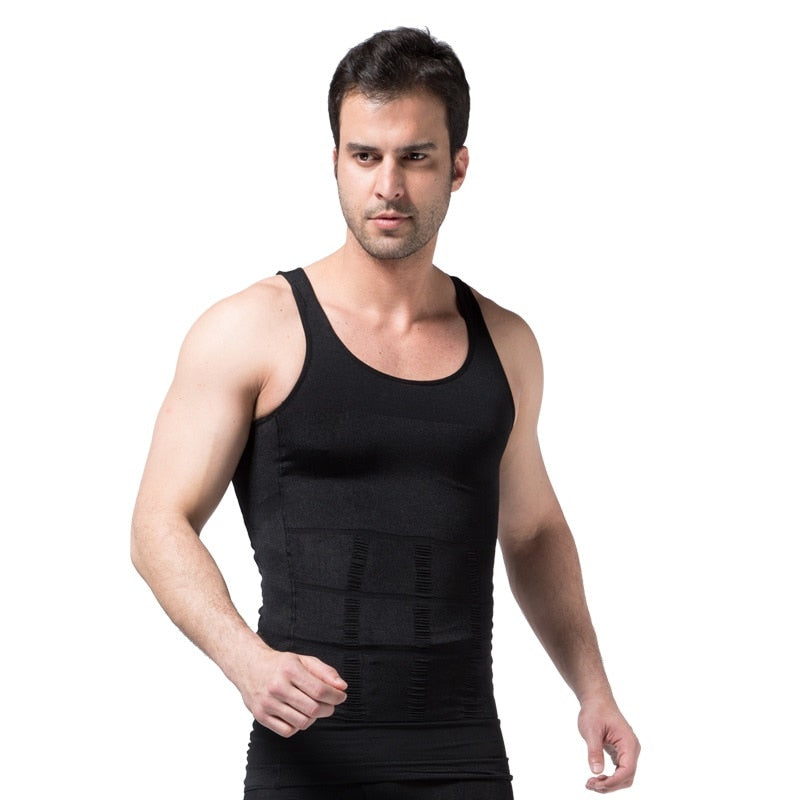 Camiseta Slim de Compressão Modular, Emagrecimento, Espartilho