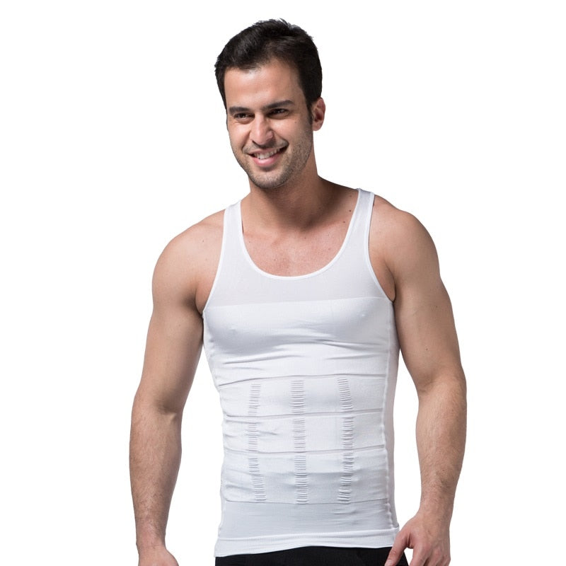 Camiseta Slim de Compressão Modular, Emagrecimento, Espartilho