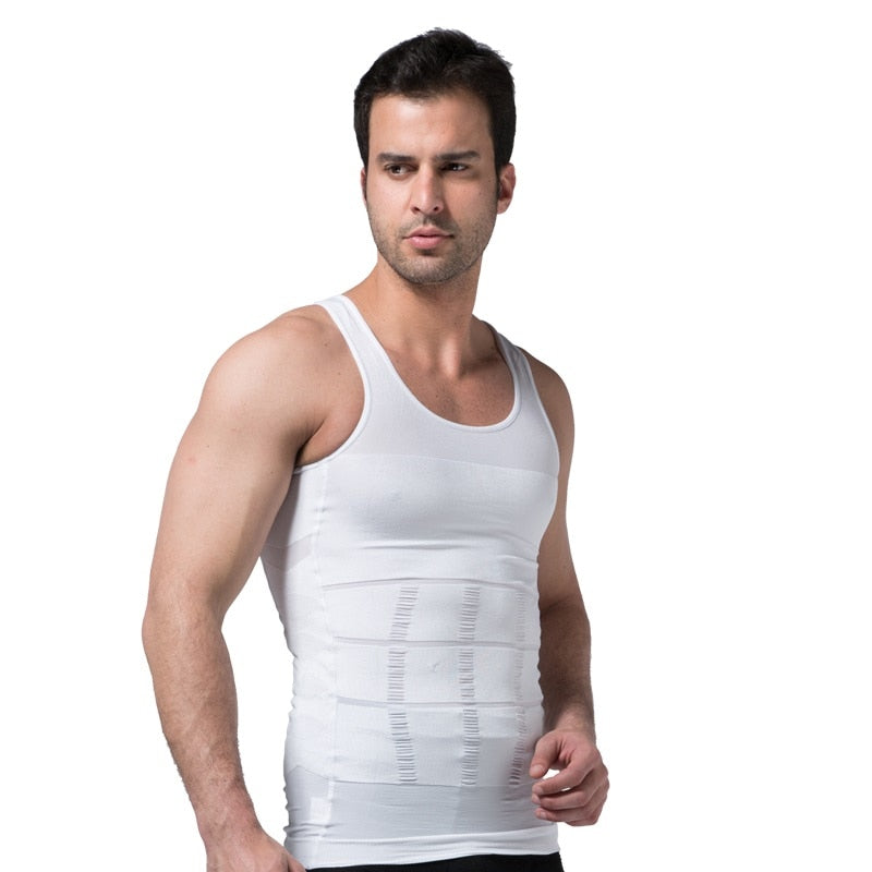 Camiseta Slim de Compressão Modular, Emagrecimento, Espartilho
