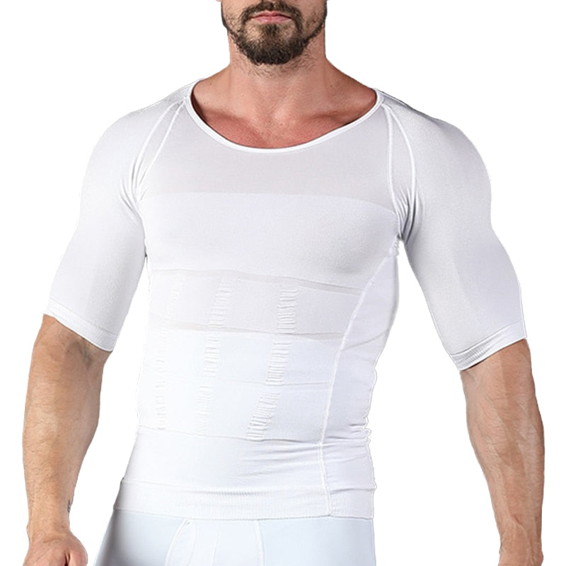 Camiseta Slim de Compressão Modular, Emagrecimento, Espartilho